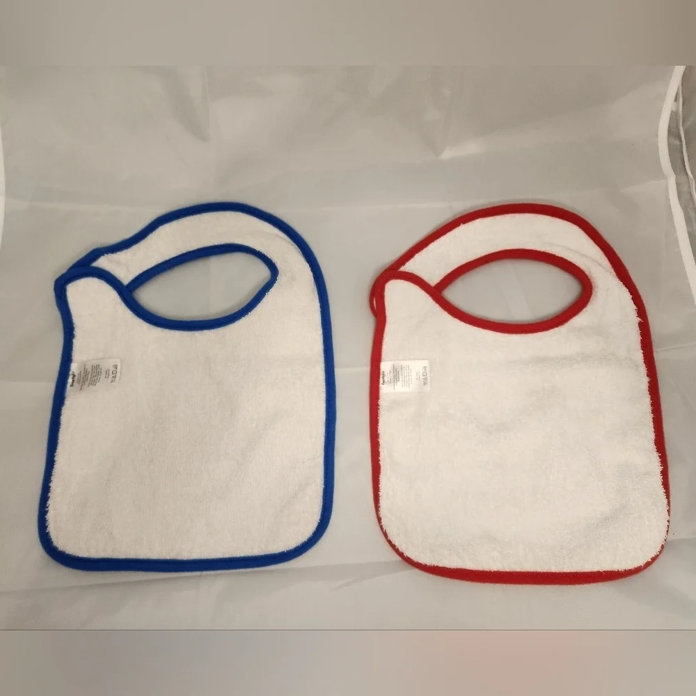 Daphyls Pink Floyd Pair of Baby Bibs One Size